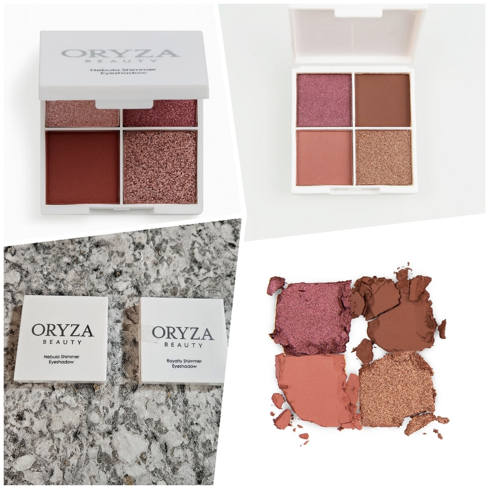 Oryza Eyeshadow Palettes Nebula Shimmer & Royalty Shimmer